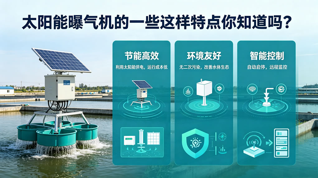 太阳能曝气机的一些这样特点你知道吗？
